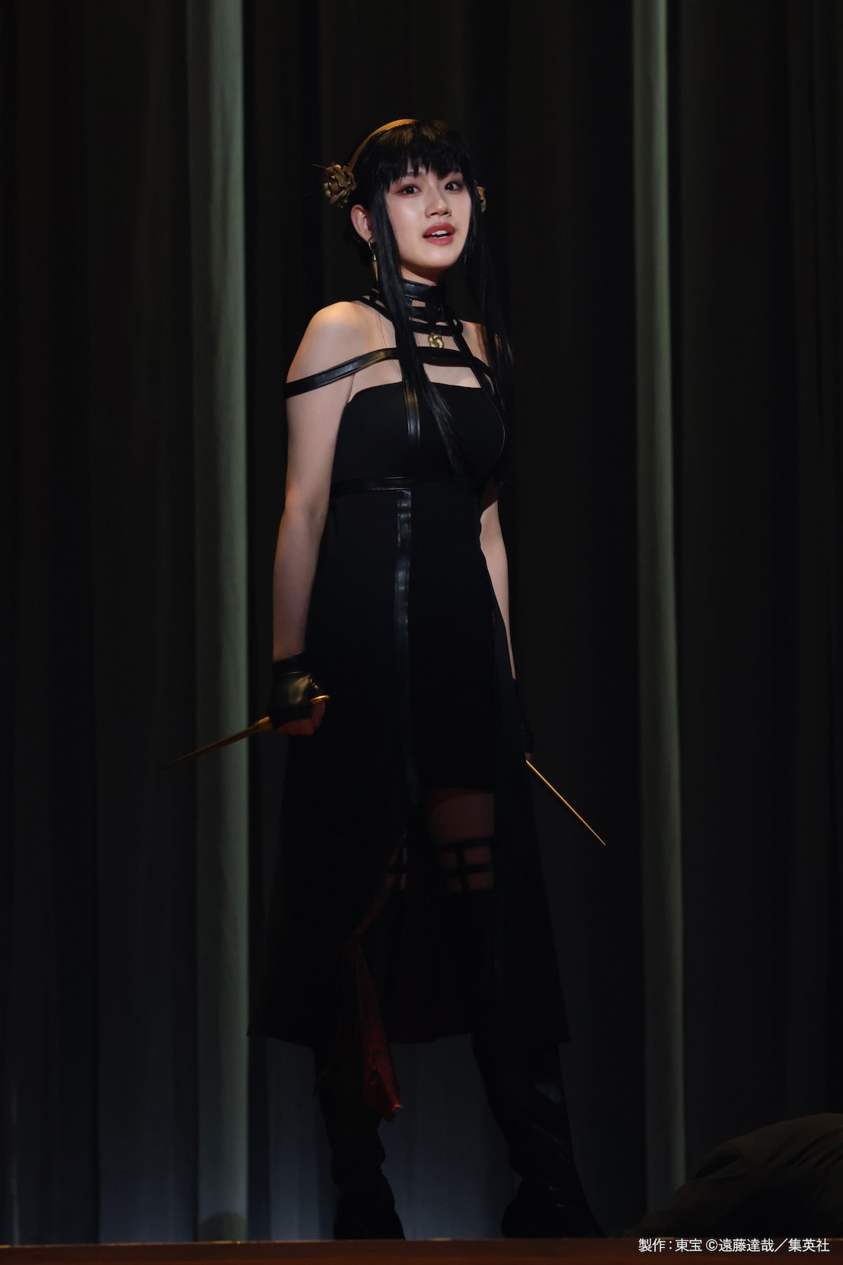 ミュージカル「SPY×FAMILY」より、佐々木美玲出演回の様子。