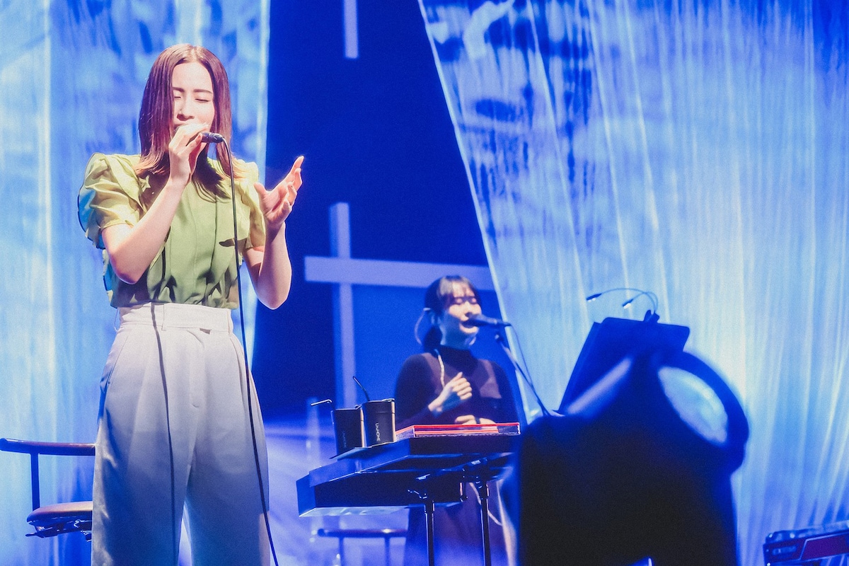 「Uru Tour 2023『contrast』」ファイナル公演の様子。（撮影：白石達也）