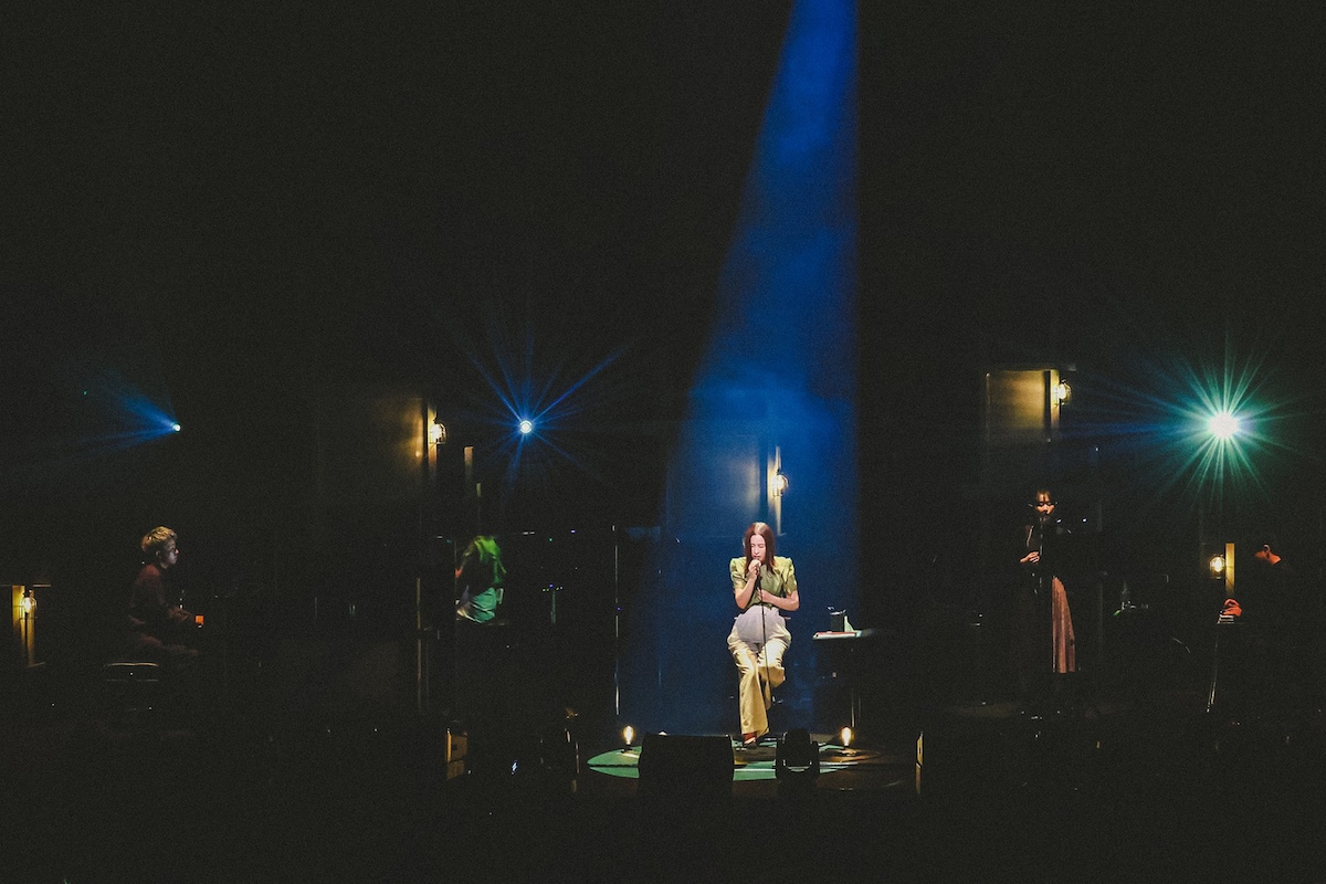 「Uru Tour 2023『contrast』」ファイナル公演の様子。（撮影：白石達也）