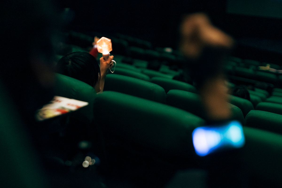 「HIKARU UTADA LIVE CHRONICLES in cinema」大阪会場の様子。