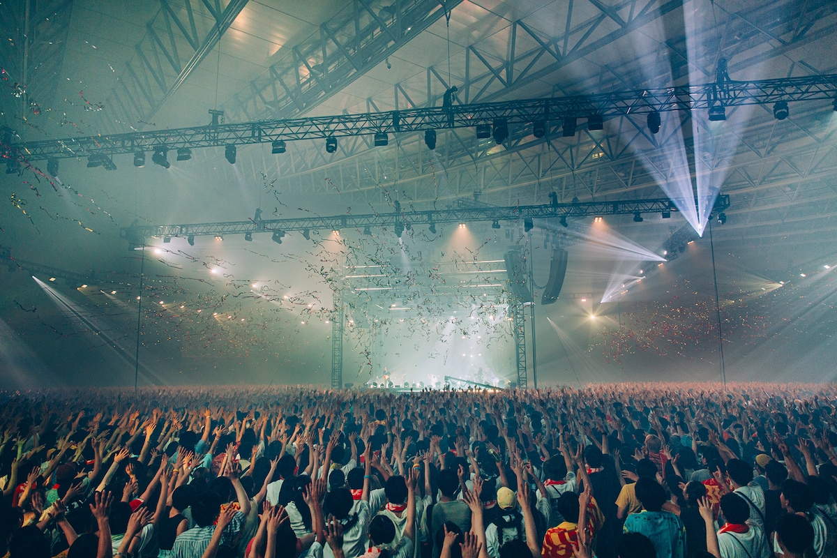 「Vaundy one man live 2024 at Makuhari Messe」の様子。