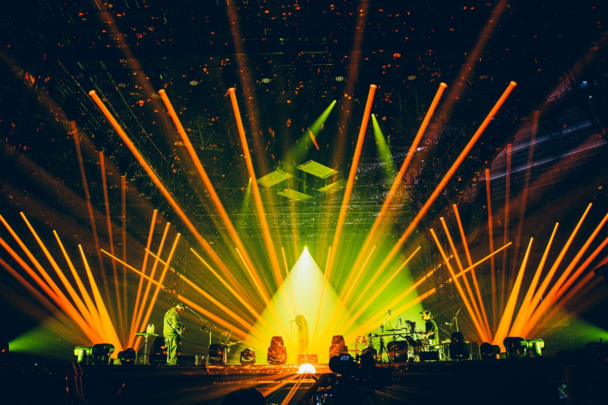 「Vaundy one man live 2024 at Makuhari Messe」の様子。