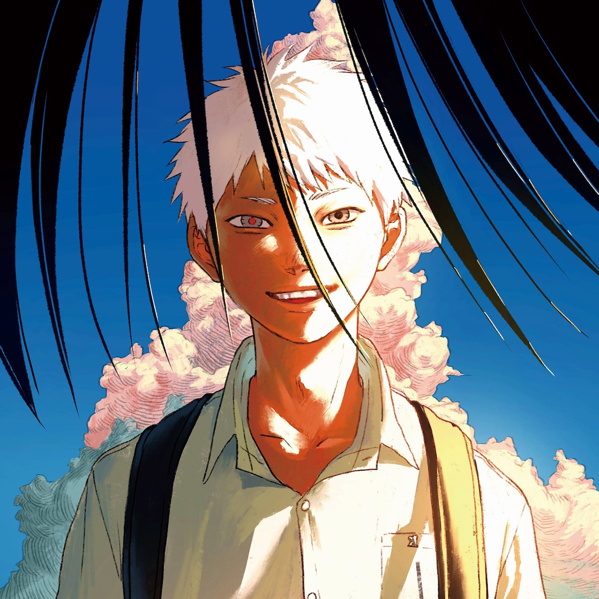 Vaundy「再会」ジャケット。イラストはモクモクれんが描き下ろしている。