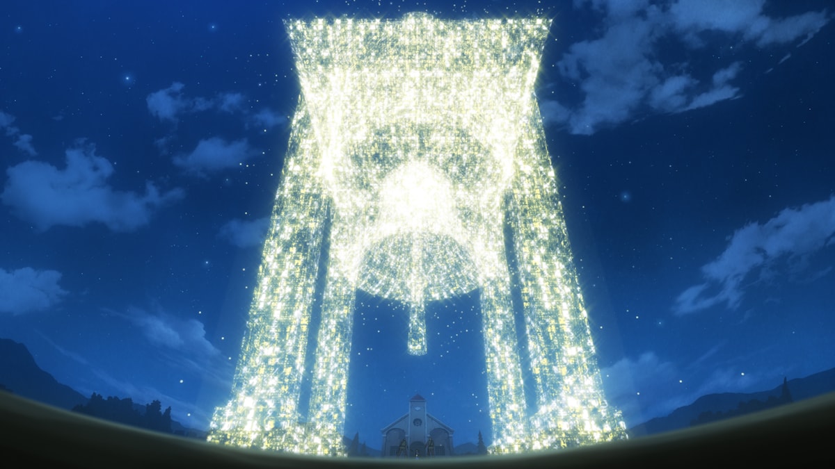 迫力ある魔導の演出も見どころの一つ。