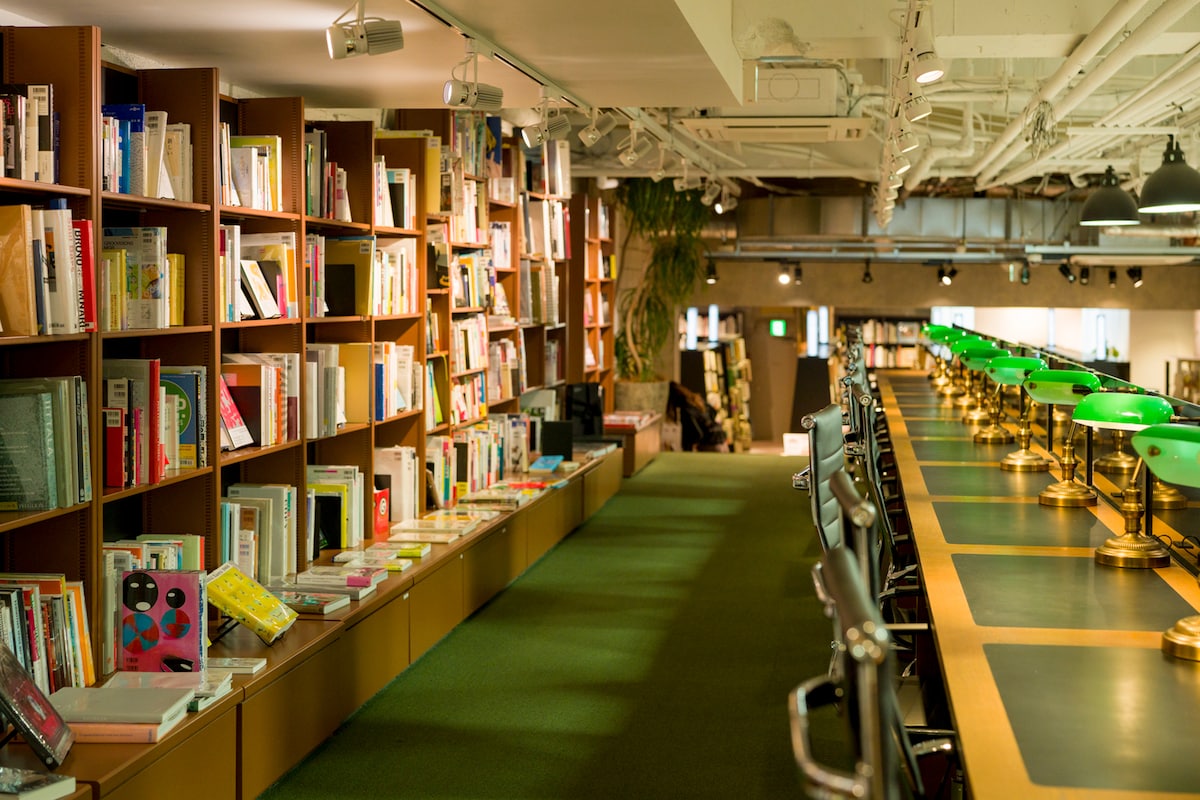 文喫 六本木の2階にはコワーキングスペースも完備。