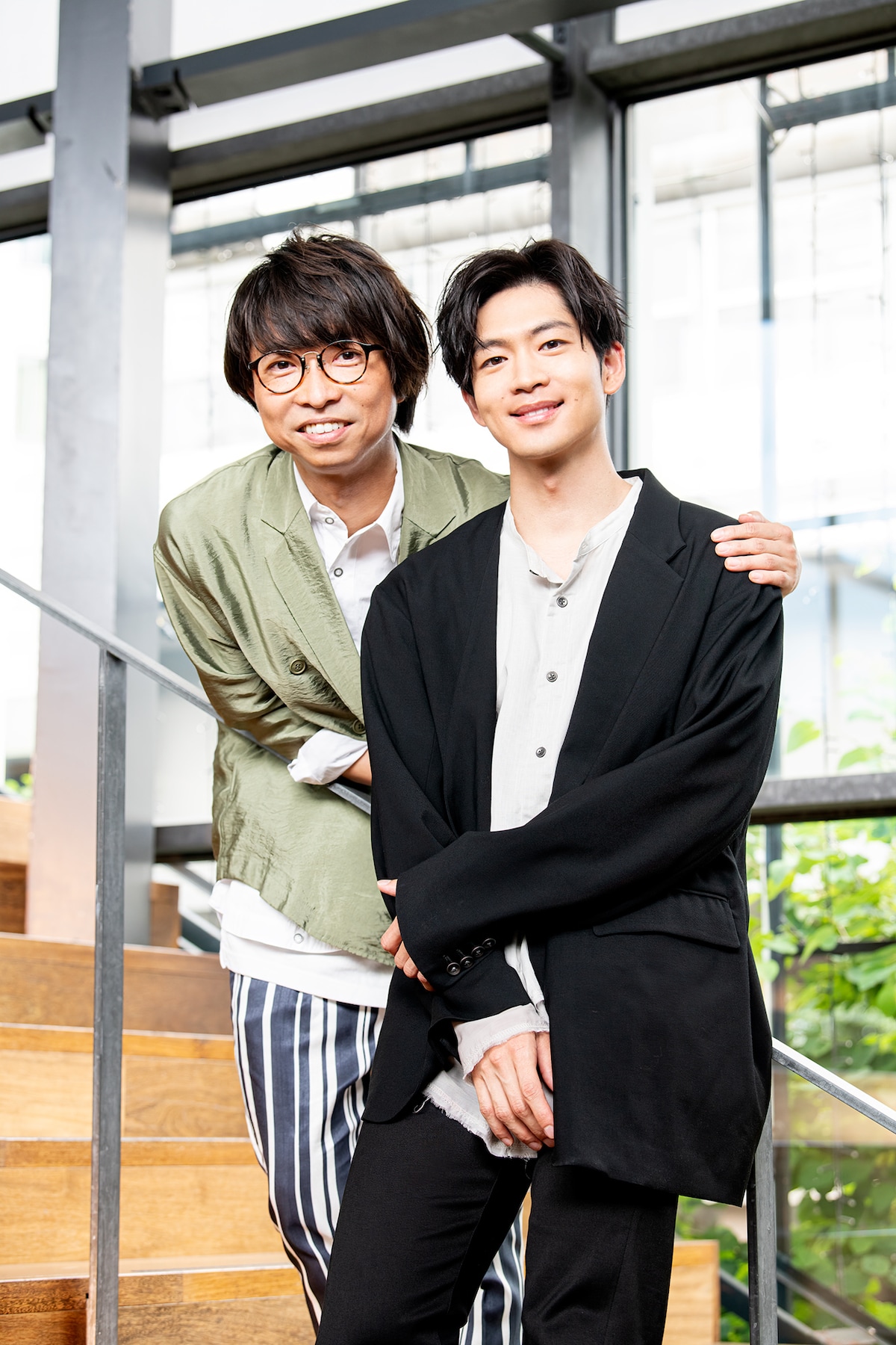 左から橋口洋平（wacci / Vo, G） 、松下洸平。