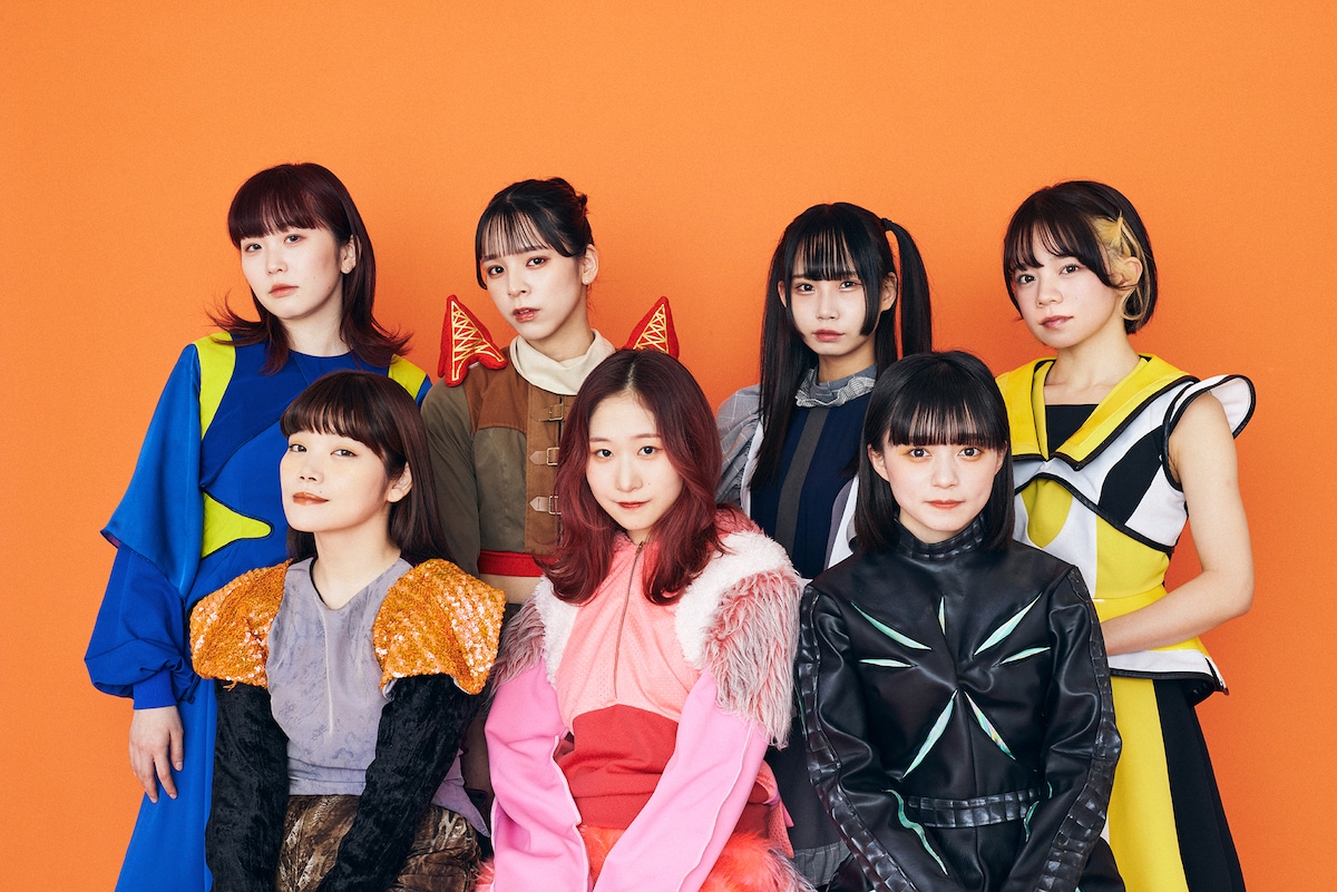 上段左からmayu（ExWHYZ）、アイカ・ザ・スパイ（豆柴の大群）、アイナスター（GANG PARADE）、ミク（都内某所）、下段左からセントチヒロ・チッチ（BiSH）、トギー（BiS）、チッチチチーチーチー（ASP）。