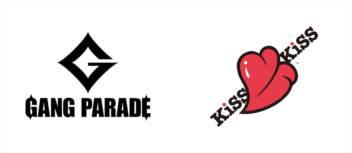 GANG PARADE ロゴ / KiSS KiSS ロゴ