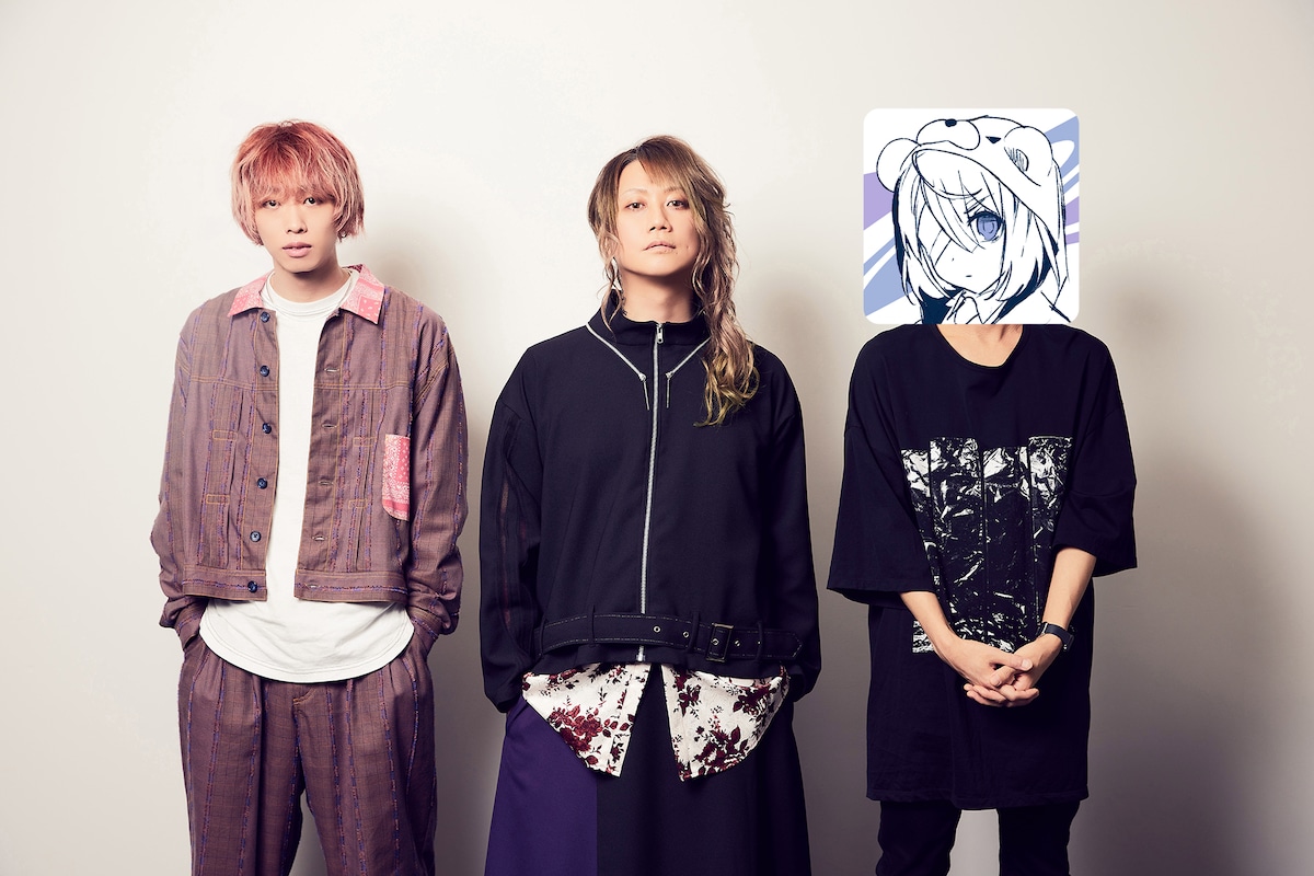 左からツミキ、町屋（和楽器バンド）、かいりきベア。