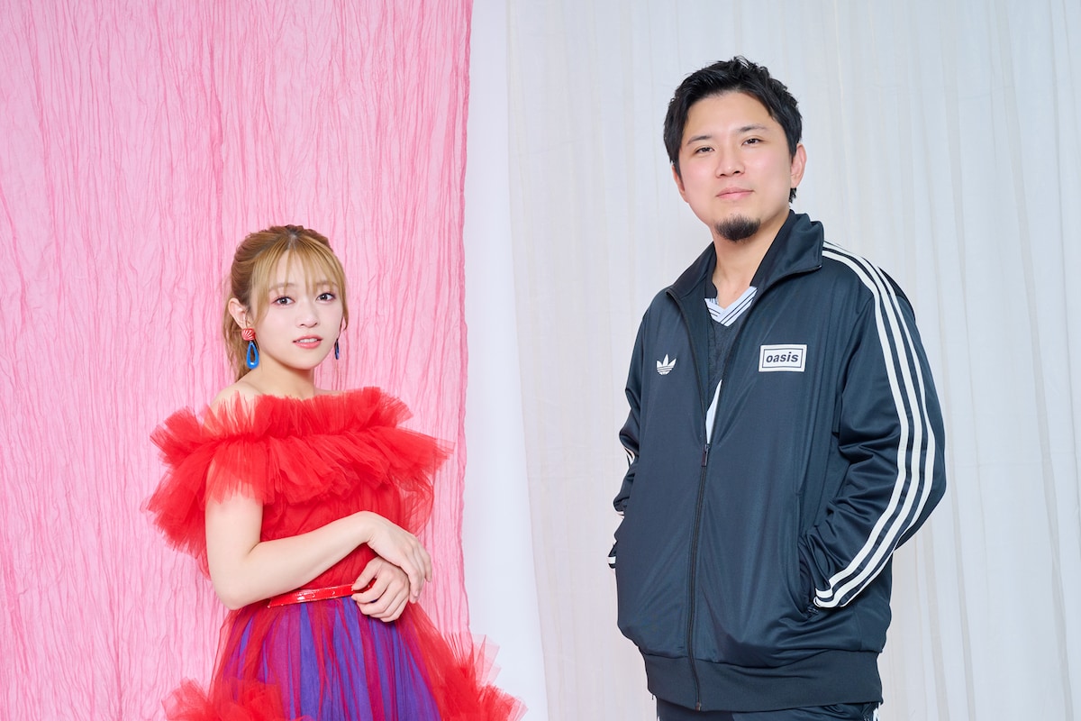 左から友希、Ryo'LEFTY'Miyata。