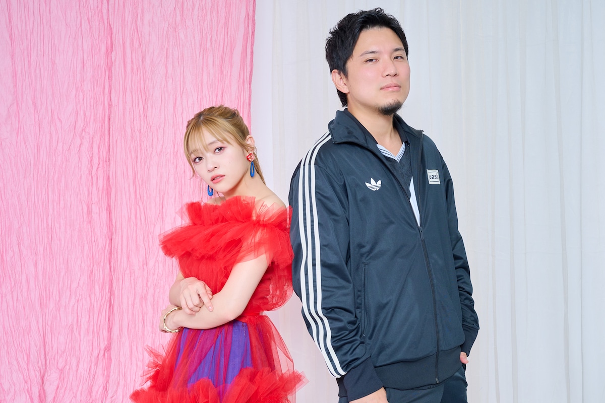 左から友希、Ryo'LEFTY'Miyata。