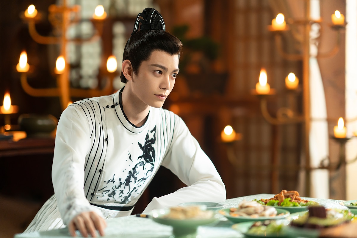 ディン・ユーシー演じる寧鈺軒（ねいぎょくけん）。