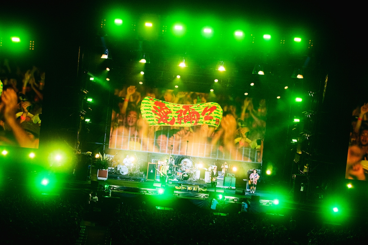 「WANIMA presents 1CHANCE FESTIVAL 2024」よりMONGOL800×WANIMAのパフォーマンスの様子。（Photo by Yukihide "JON..." Takimoto）