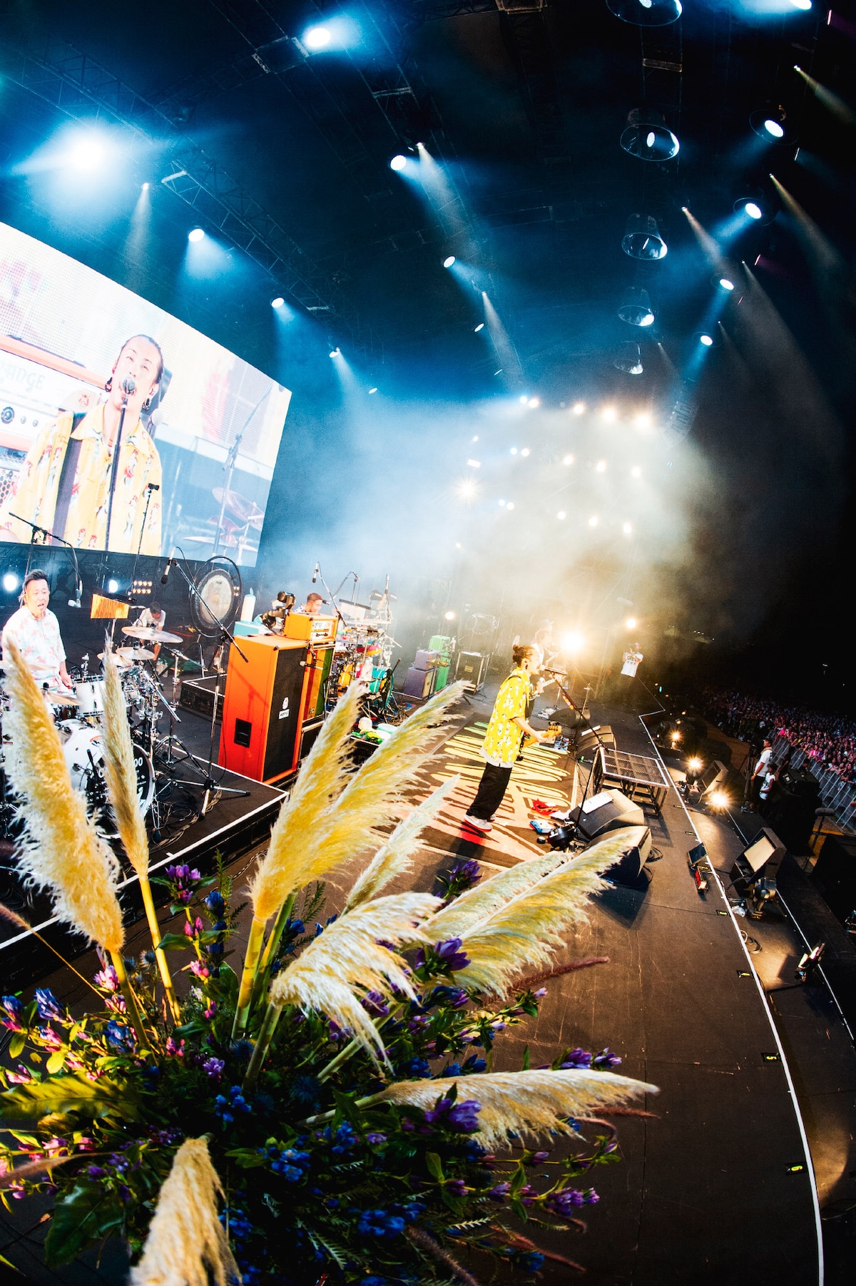 「WANIMA presents 1CHANCE FESTIVAL 2024」よりMONGOL800×WANIMAのパフォーマンスの様子。（Photo by Yukihide "JON..." Takimoto）