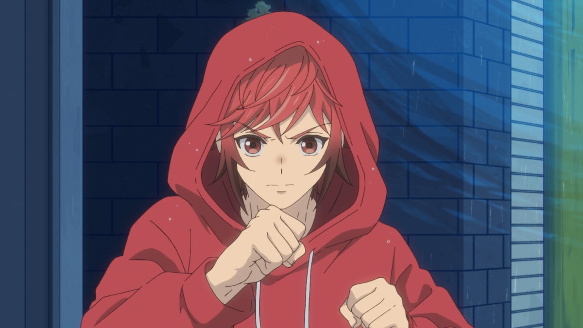 戦闘態勢に入るアカツキレッド。