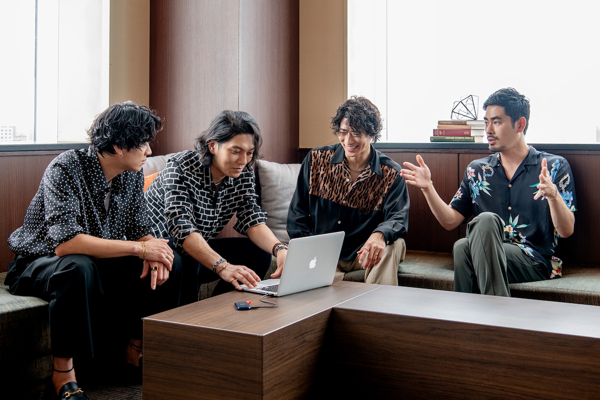 I Don't Like Mondays.の楽曲制作風景。