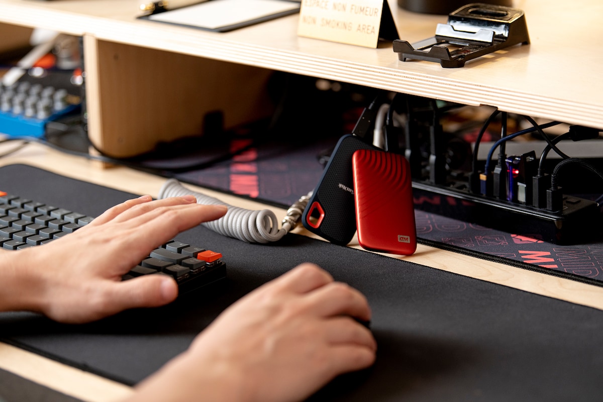 ビッケブランカの創作現場。