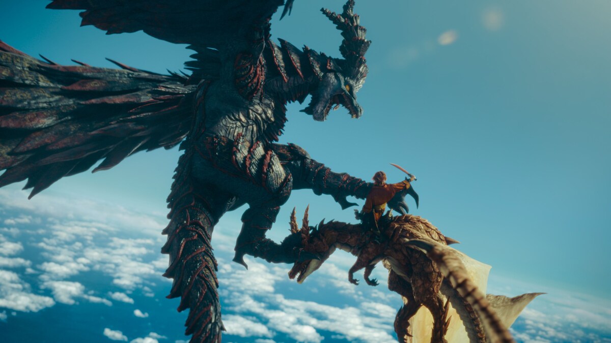 アクタ（新田真剣佑）の戦闘シーン。© 2024 Disney