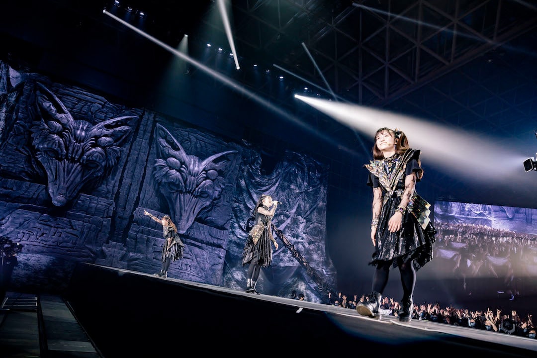 「BABYMETAL RETURNS - THE OTHER ONE -」千葉・幕張メッセ国際展示場公演の様子。（Photo by Taku Fujii）