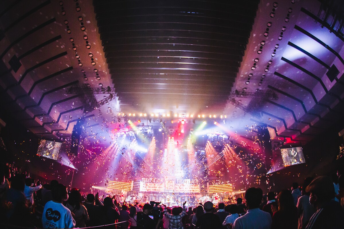 「JUJU ARENA TOUR 2021 YOUR STORY」北海道 北海道立総合体育センター 北海きたえーる公演の様子。
