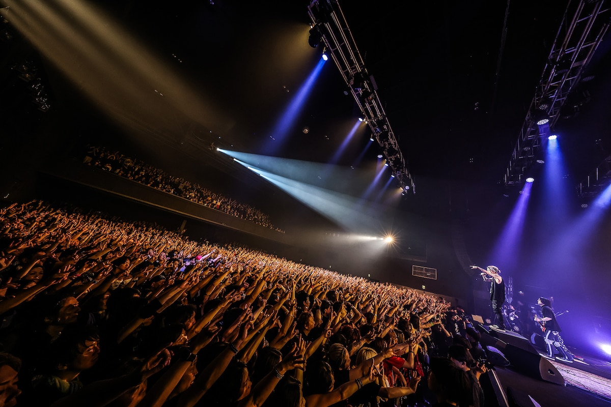 SADS復活ライブ「SAD ASIAN DEAD STAR」の様子。
