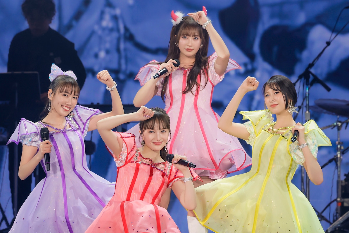 ももいろクローバーZ「Momoiro Christmas 2025 ODYSSEY」DAY2公演の様子。