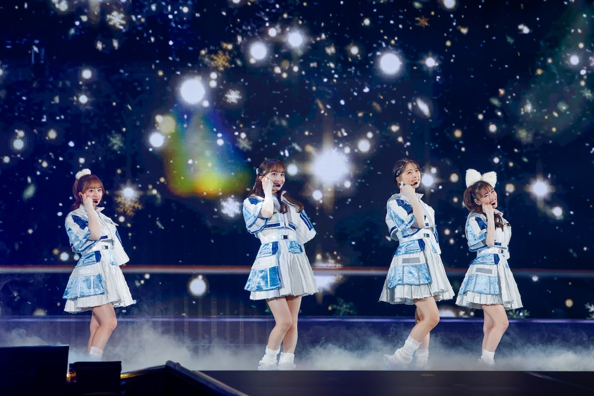 ももいろクローバーZ「Momoiro Christmas 2025 ODYSSEY」DAY2公演の様子。