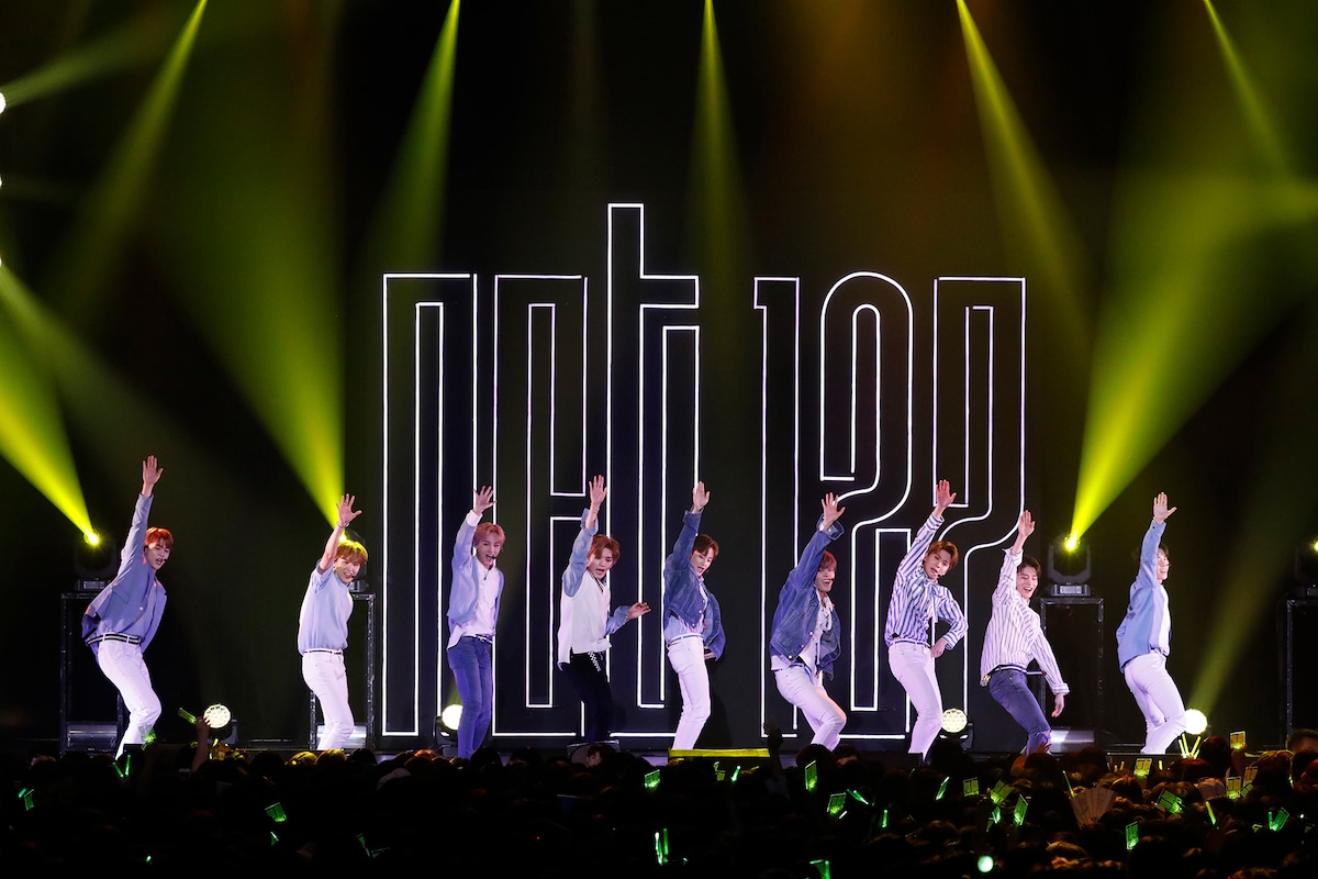 2018年に行われた「NCT 127 Japan Showcase Tour "Chain" in Tokyo」の様子。