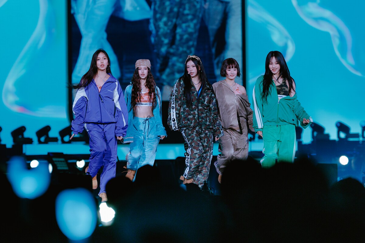 「NewJeans Fan Meeting 'Bunnies Camp 2024 Tokyo Dome'」の様子。©2024 ADOR. All Rights Reserved.