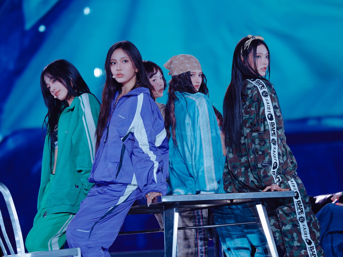 「NewJeans Fan Meeting 'Bunnies Camp 2024 Tokyo Dome'」の様子。©2024 ADOR. All Rights Reserved.