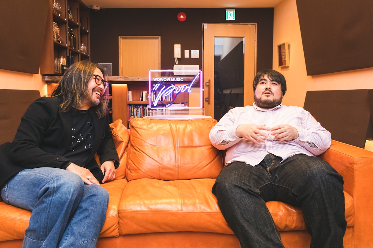 左から曽我部恵一、澤部渡（スカート）。