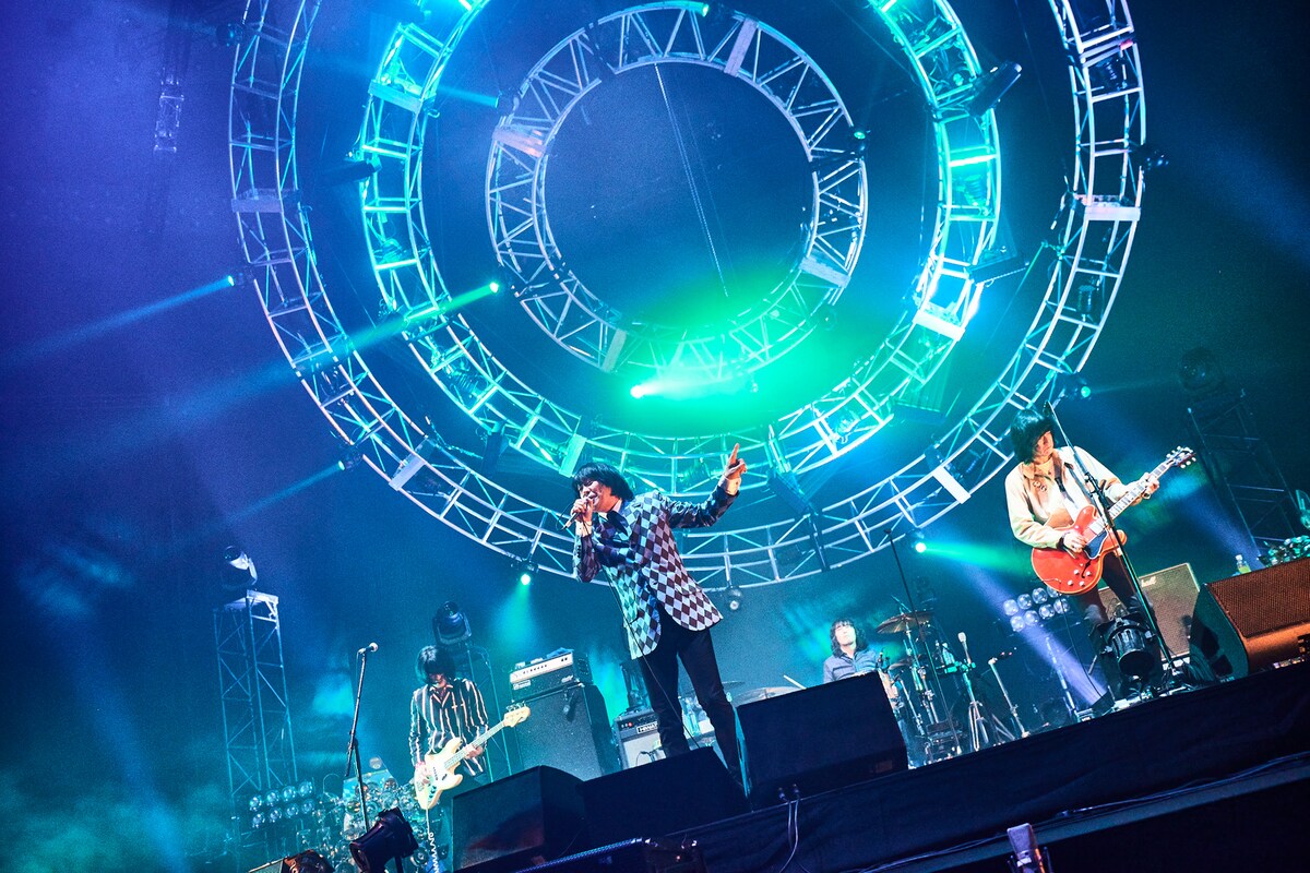 「THE COLLECTORS 35th Anniversary "This is Mods"」の様子。