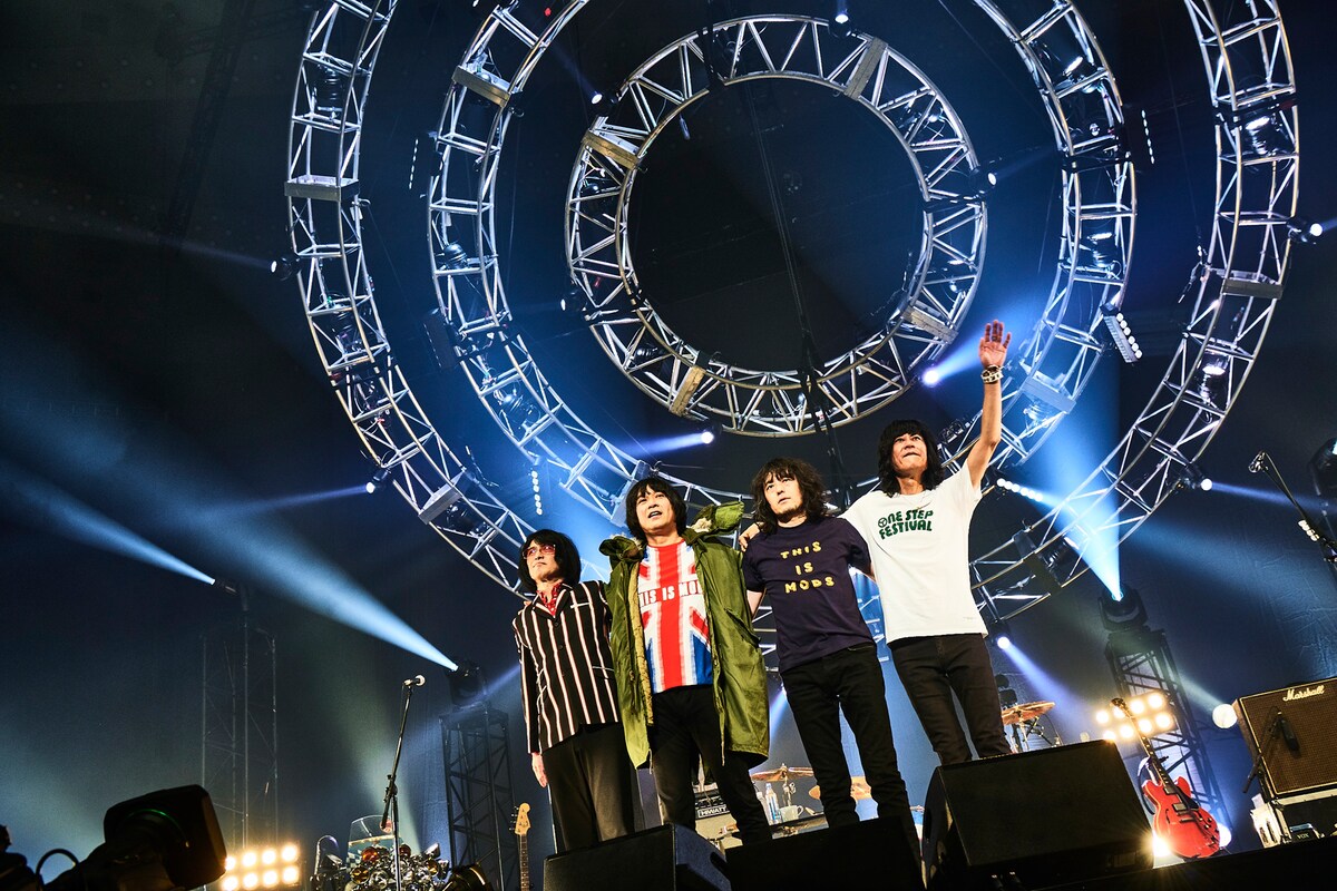 「THE COLLECTORS 35th Anniversary "This is Mods"」の様子。