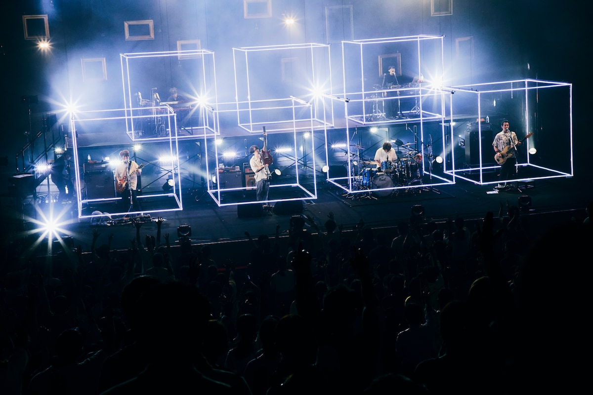 「ASIAN KUNG-FU GENERATION Tour 2022 “プラネットフォークス”」の様子。