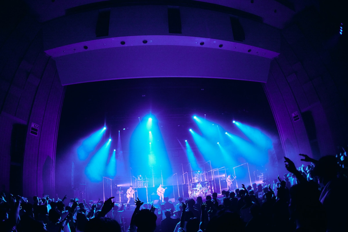 「ASIAN KUNG-FU GENERATION Tour 2022 “プラネットフォークス”」の様子。