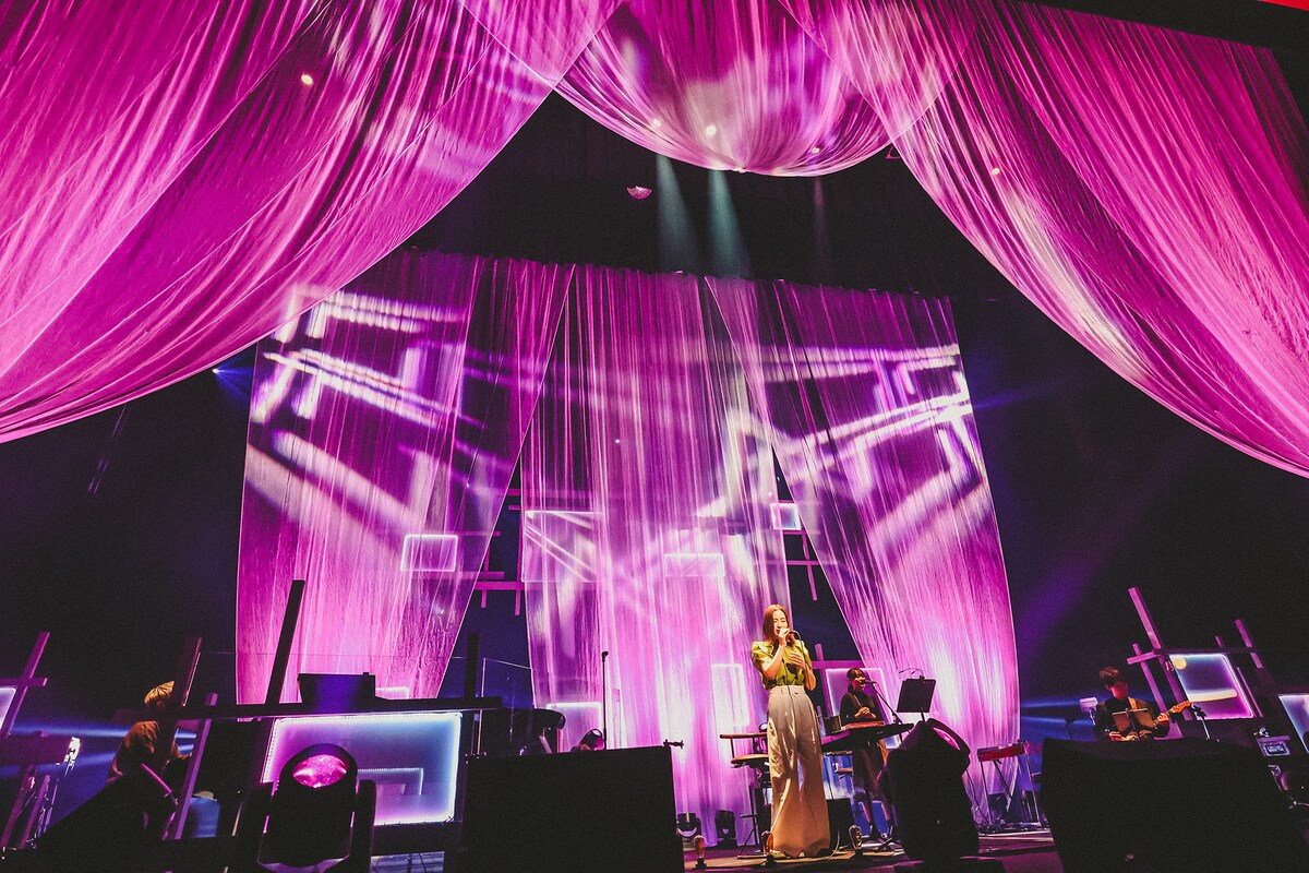 「Uru Tour 2023『contrast』」の様子。