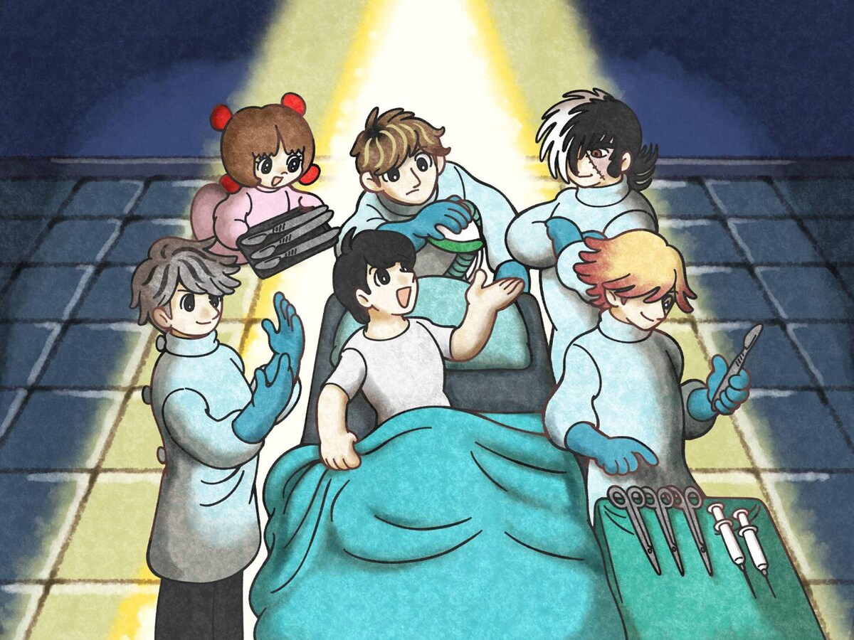 「Voice / Drawing」×「ブラック・ジャック」ジャケット