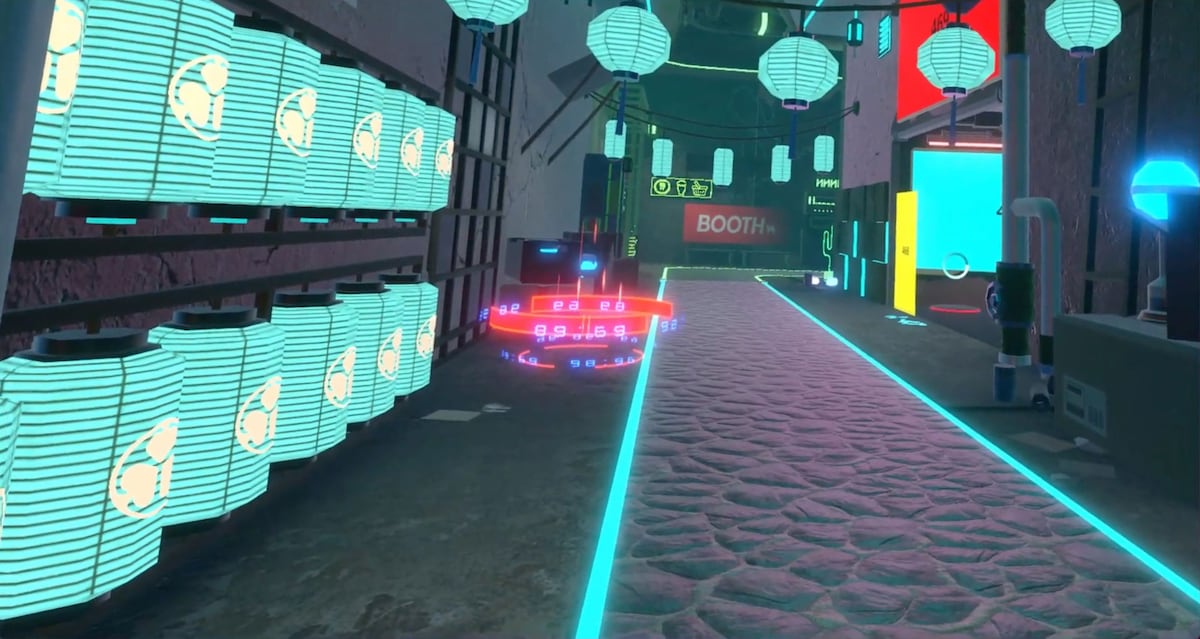 「X-NEOKET」内のサークルエリア。