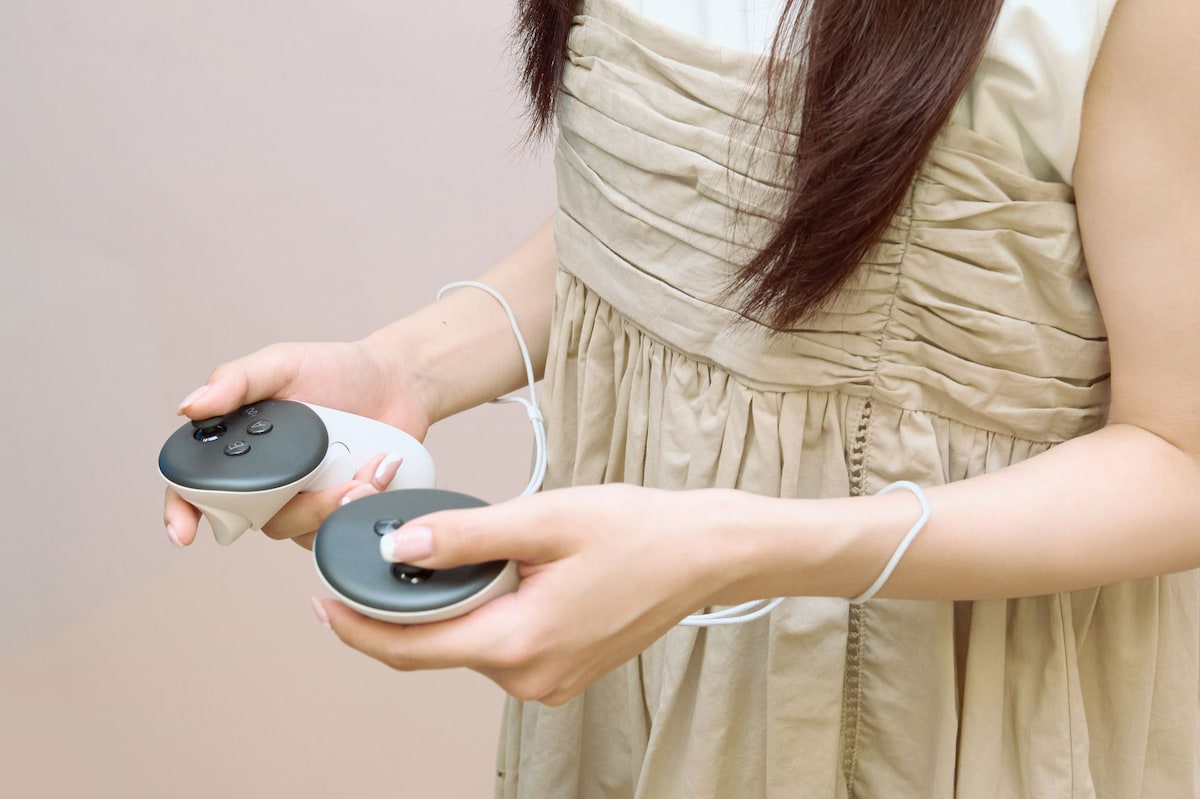 VRのコントローラー。