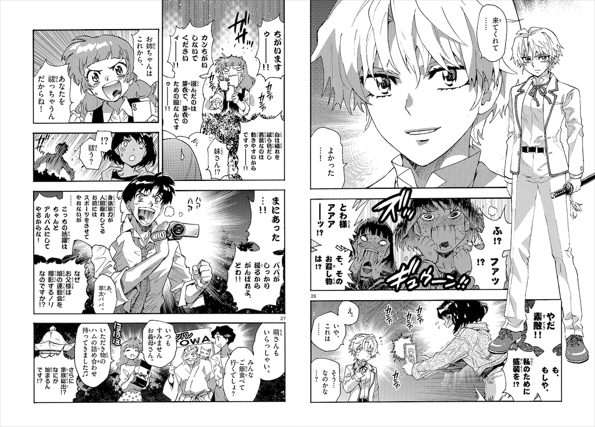 「～異伝・絵本草子～半妖の夜叉姫」第1話より。