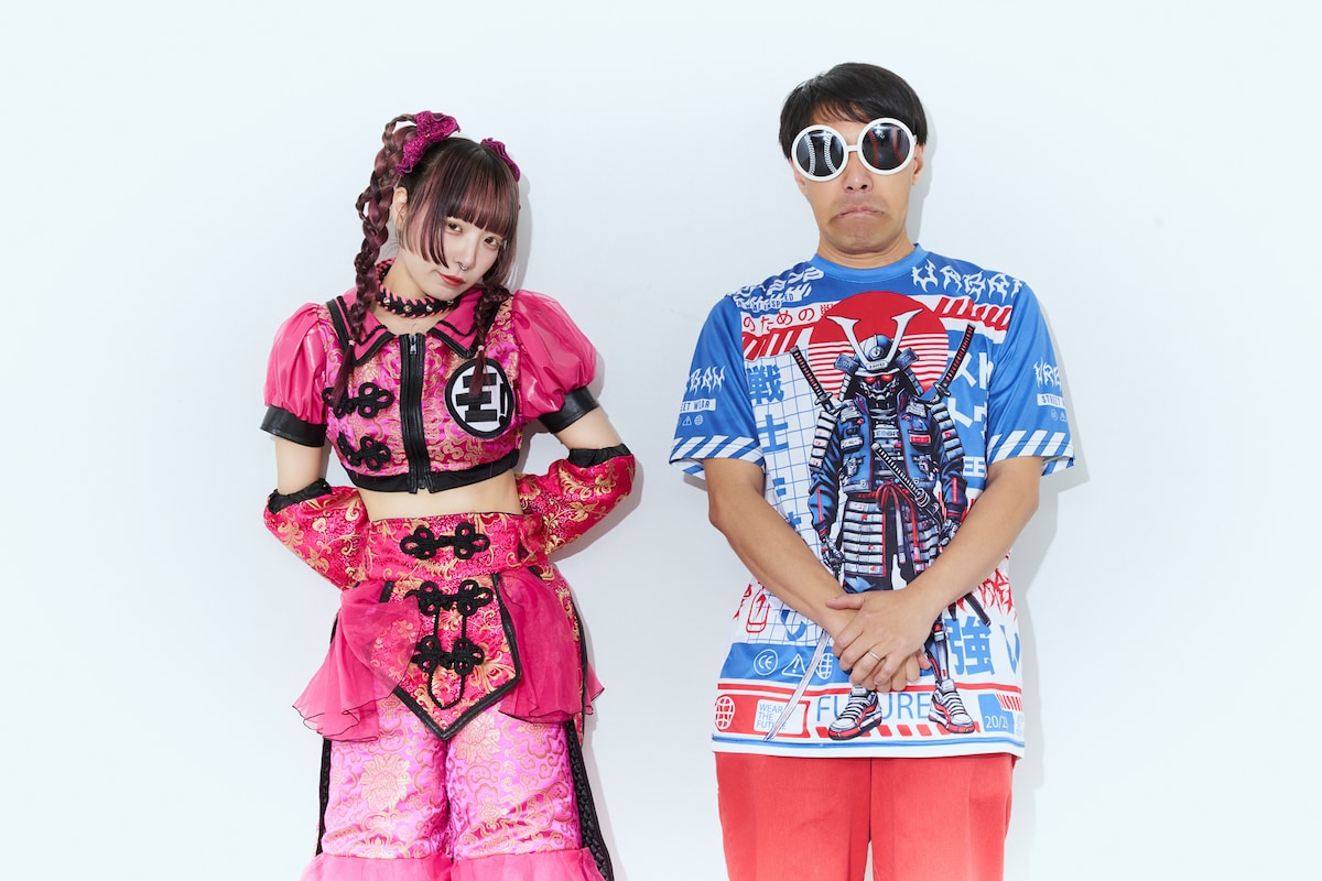 左からねるん、田家大知。