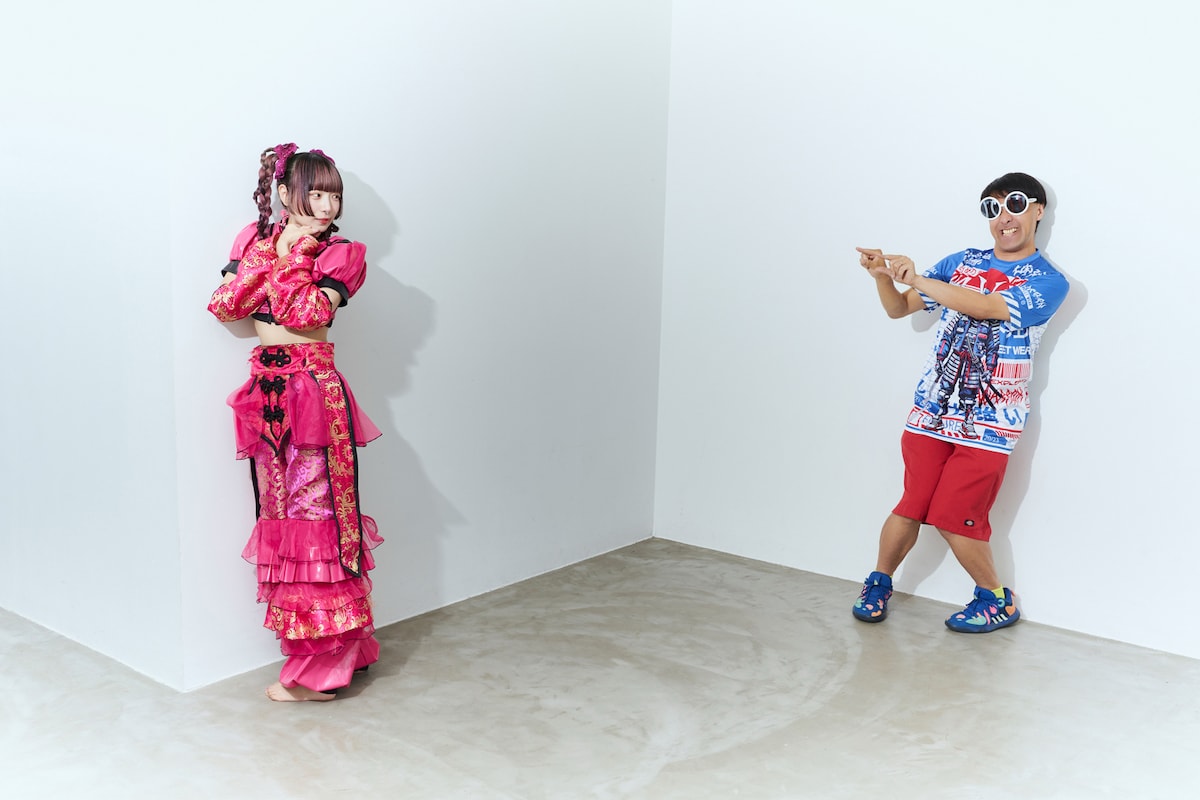 左からねるん、田家大知。