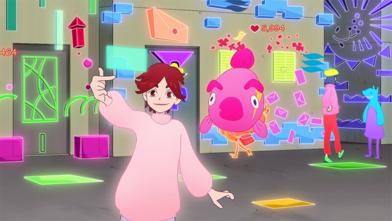 デコの機能で街や人の見た目をカスタマイズすることもできる。