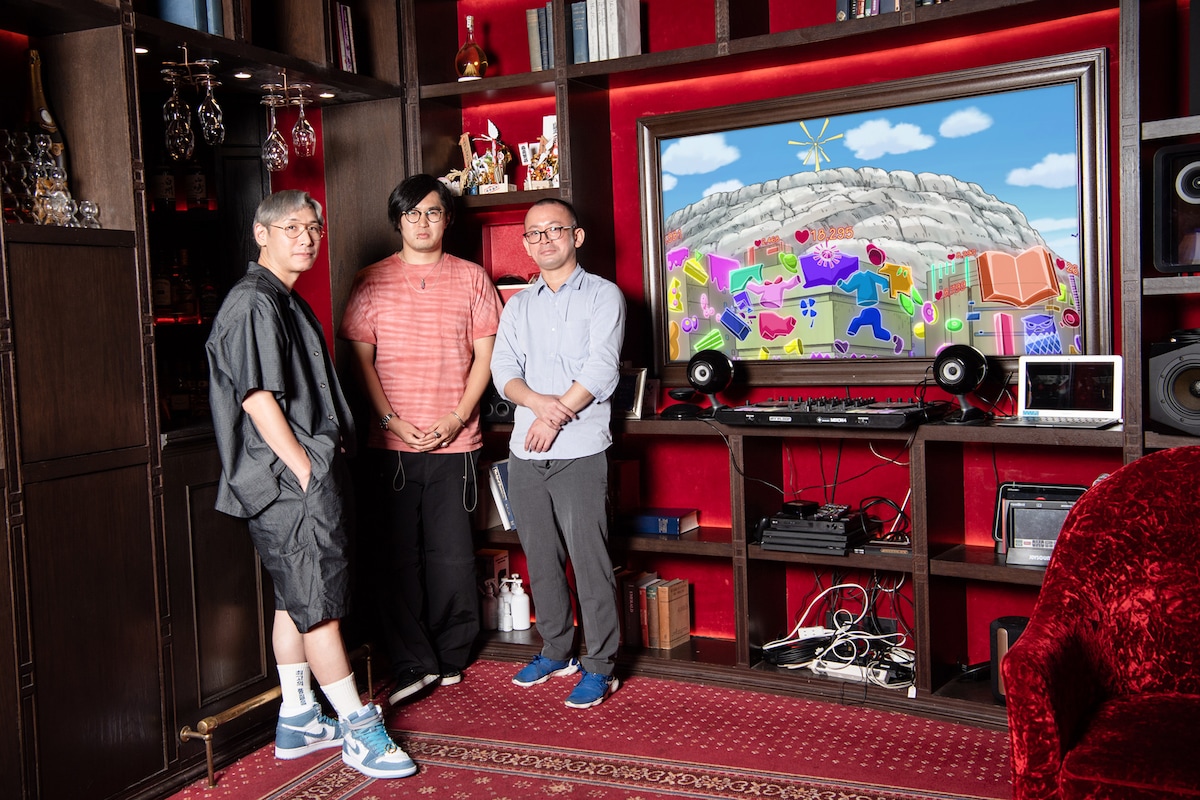 左からミト、KOTARO SAITO、Yebisu303。