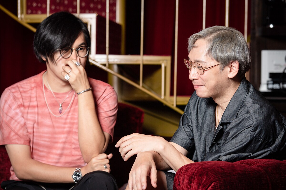 左からKOTARO SAITO、ミト。