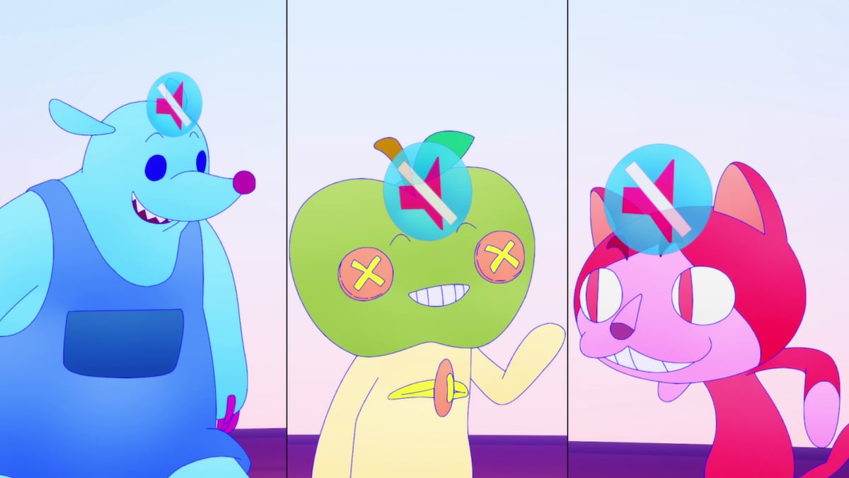 アニメ「ユーレイデコ」より。