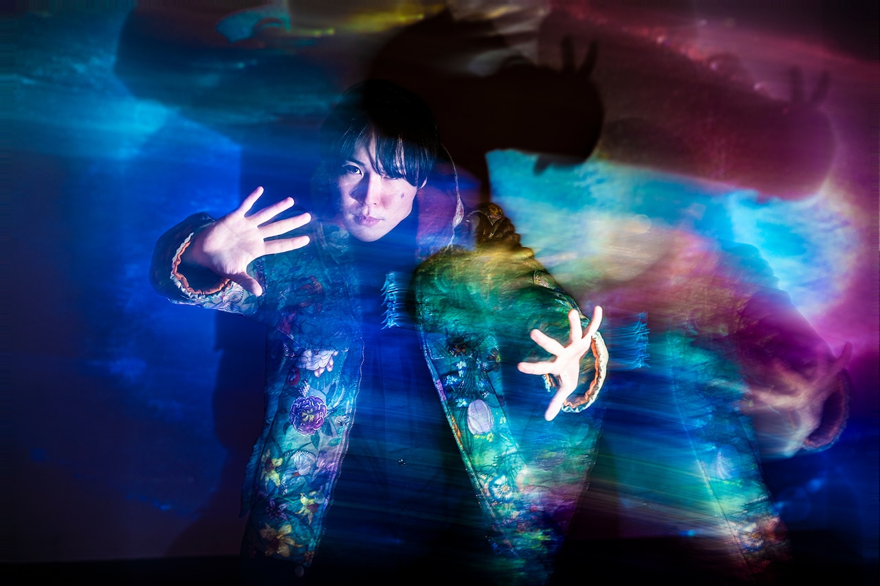 挫・人間 エンジェルジャージ サイズM 下川リヲ マジル声児 挫・人間「セイント・ギロチン」で踊る下川 声児はベース弾き倒す