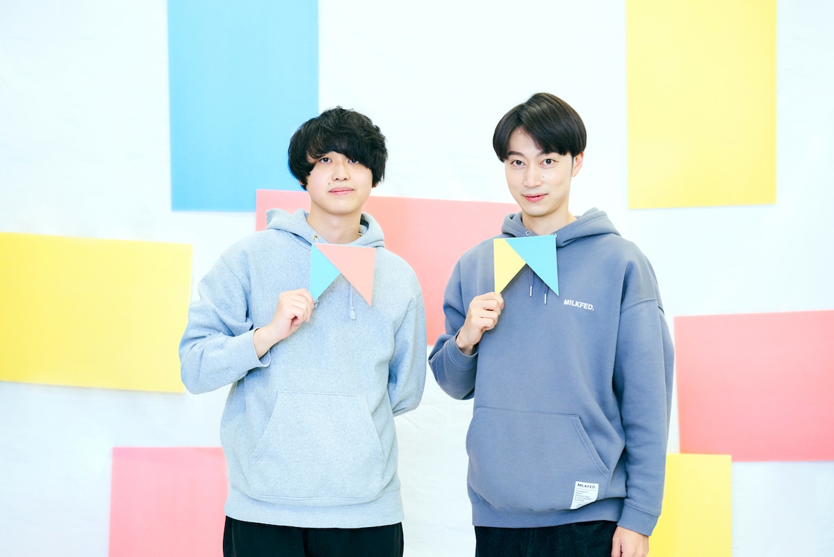 左からぜったくん、金田哲。