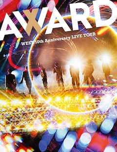 WEST.「WEST. 10th Anniversary LIVE TOUR AWARD」（初回盤DVD）
