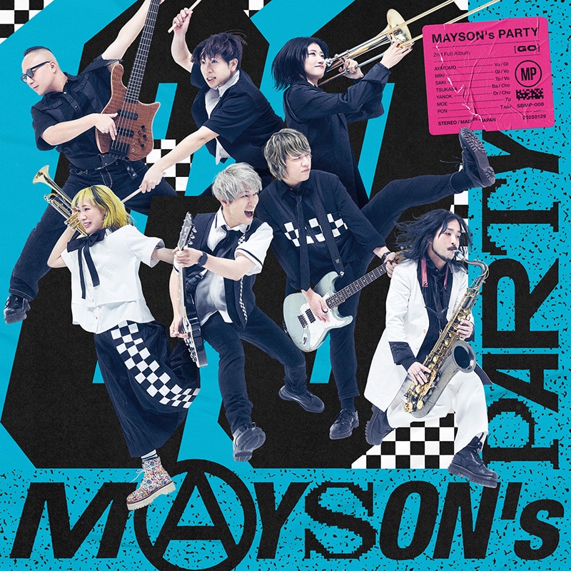 [廃盤]SKALL HEADZ(現：MAYSON's PARTY)　2nd デモ MAYSON's PARTY 突き抜けるサウンドで現代邦楽シーンに